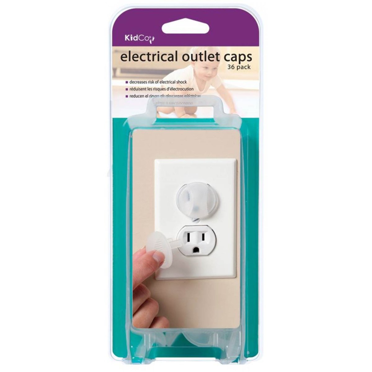Electrical Outlet Cap 36 Pack