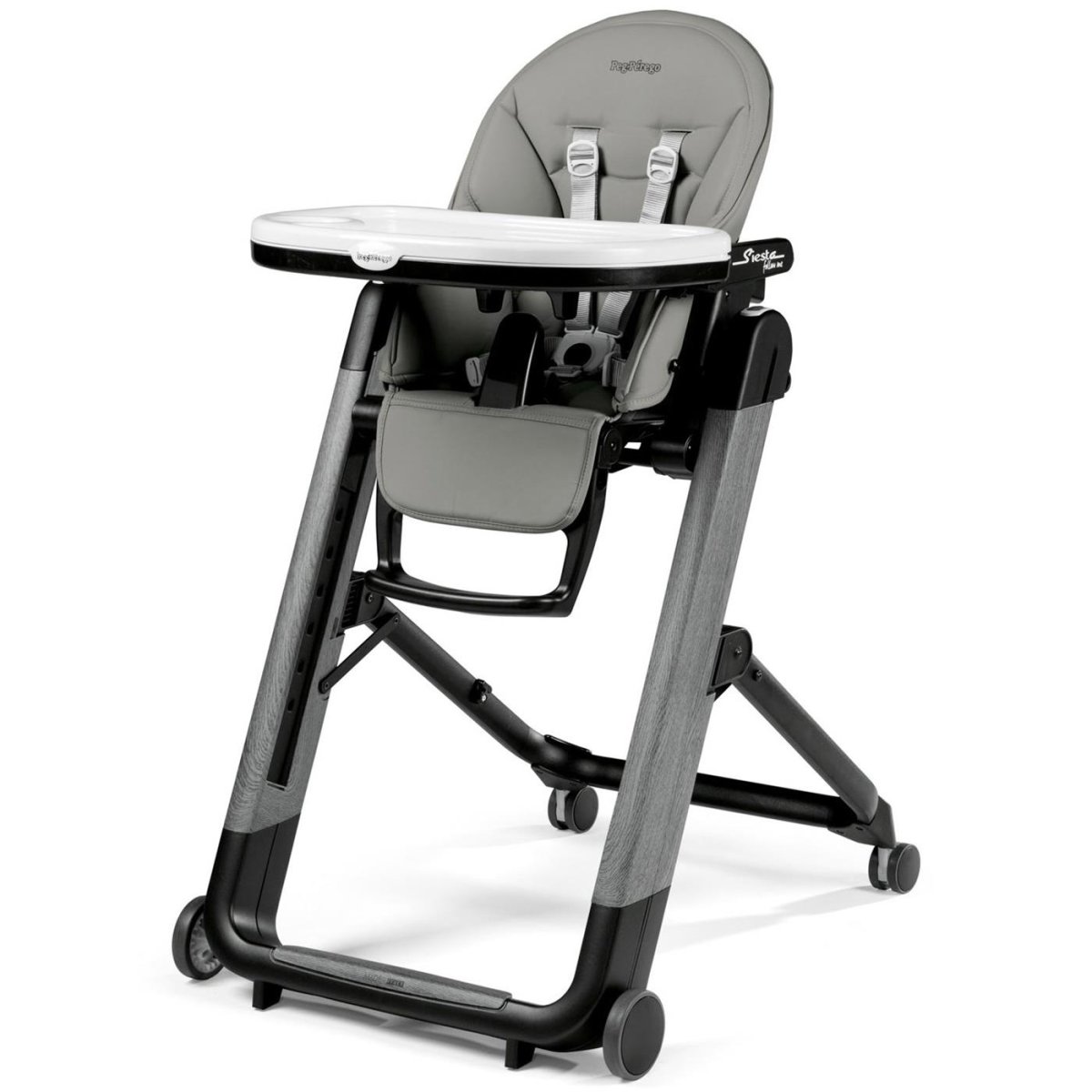 Siesta Leatherette High Chair - Ambiance Grey