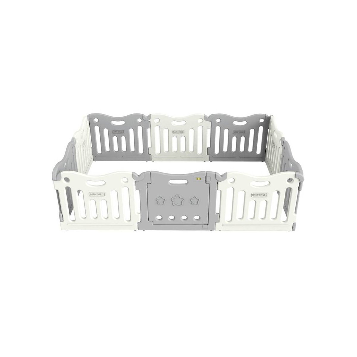 Funzone Playpen - Melange Grey