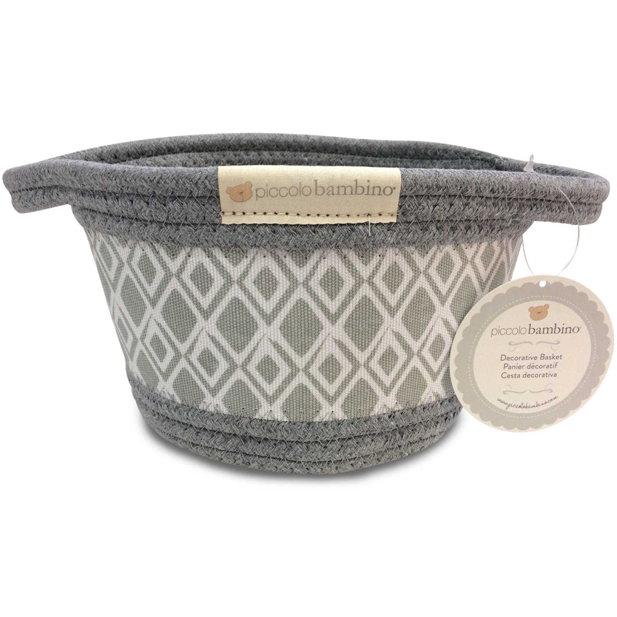 Decorative Basket - Grey