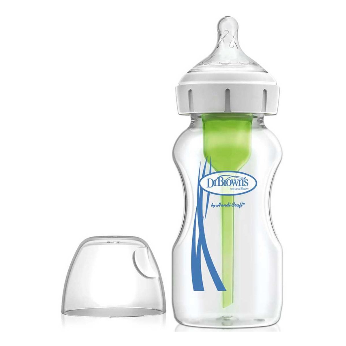Options+ Wide Neck Glass Bottle 9oz