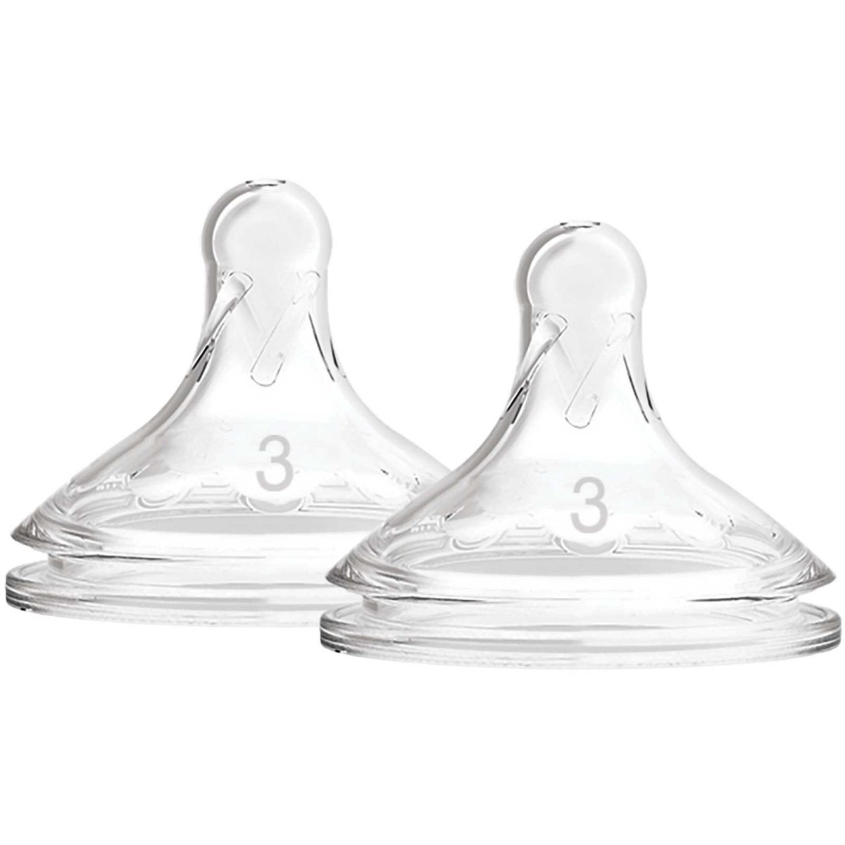 Options+ Wide Neck Level 3 Nipple 2 Pack