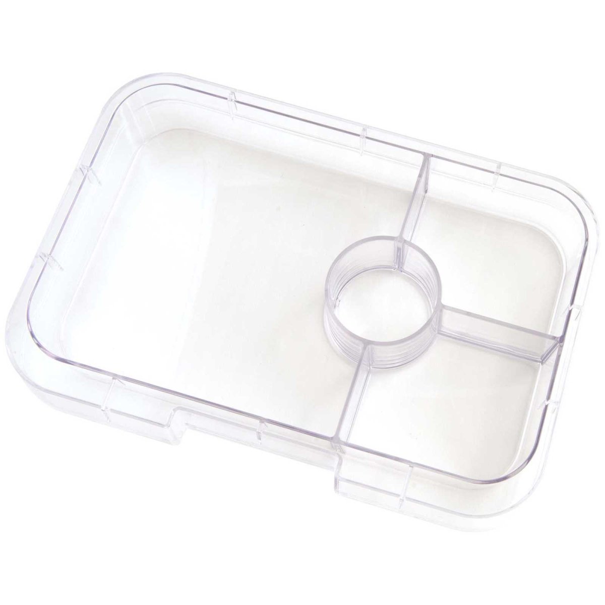 Tapas 4 Compartment Tray - Clear