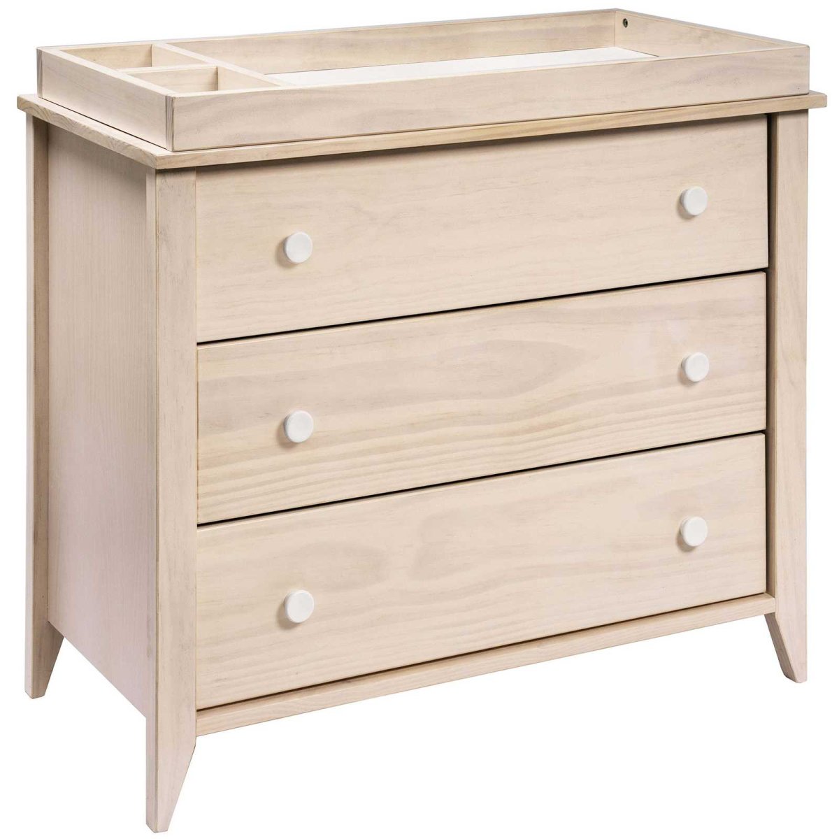 Sprout 3 Drawer Changer Dresser - Washed Natural White