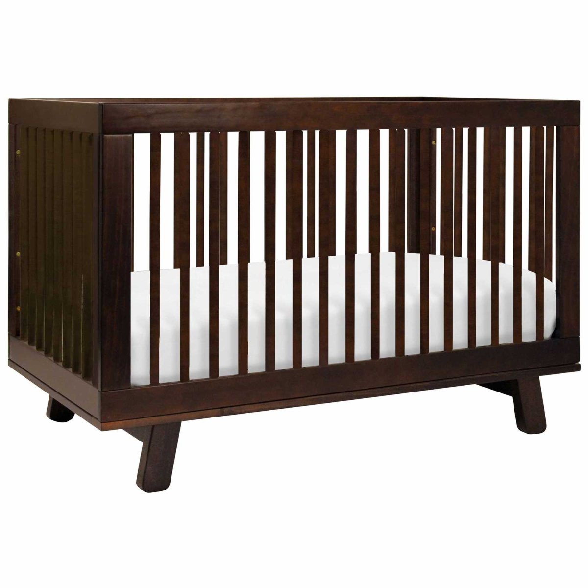 Hudson 3 In 1 Crib With Toddler Rail - Espresso
