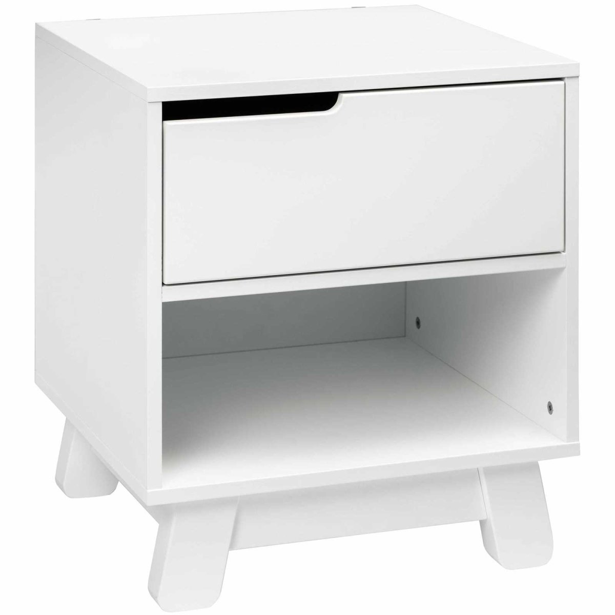Hudson Nightstand With Usb Port White