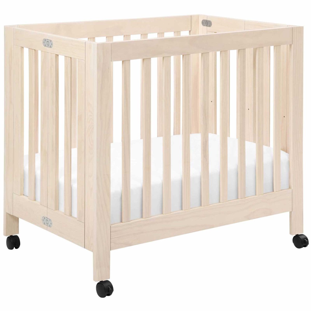 Origami Mini Crib - Washed Natural