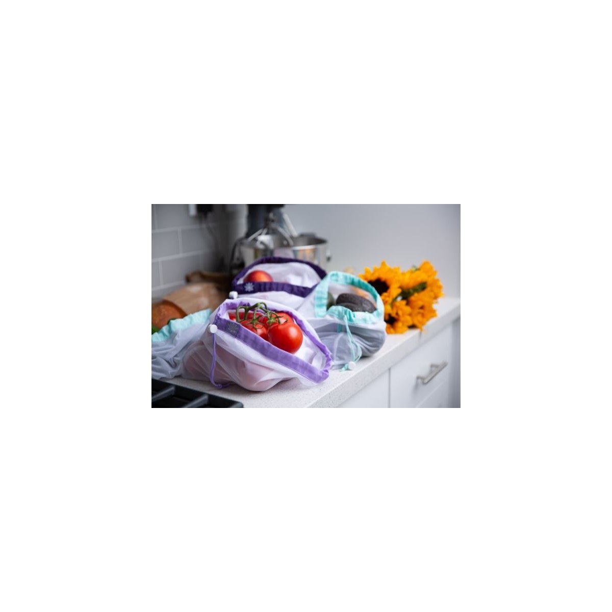 3 Pc Reusable Produce Bags