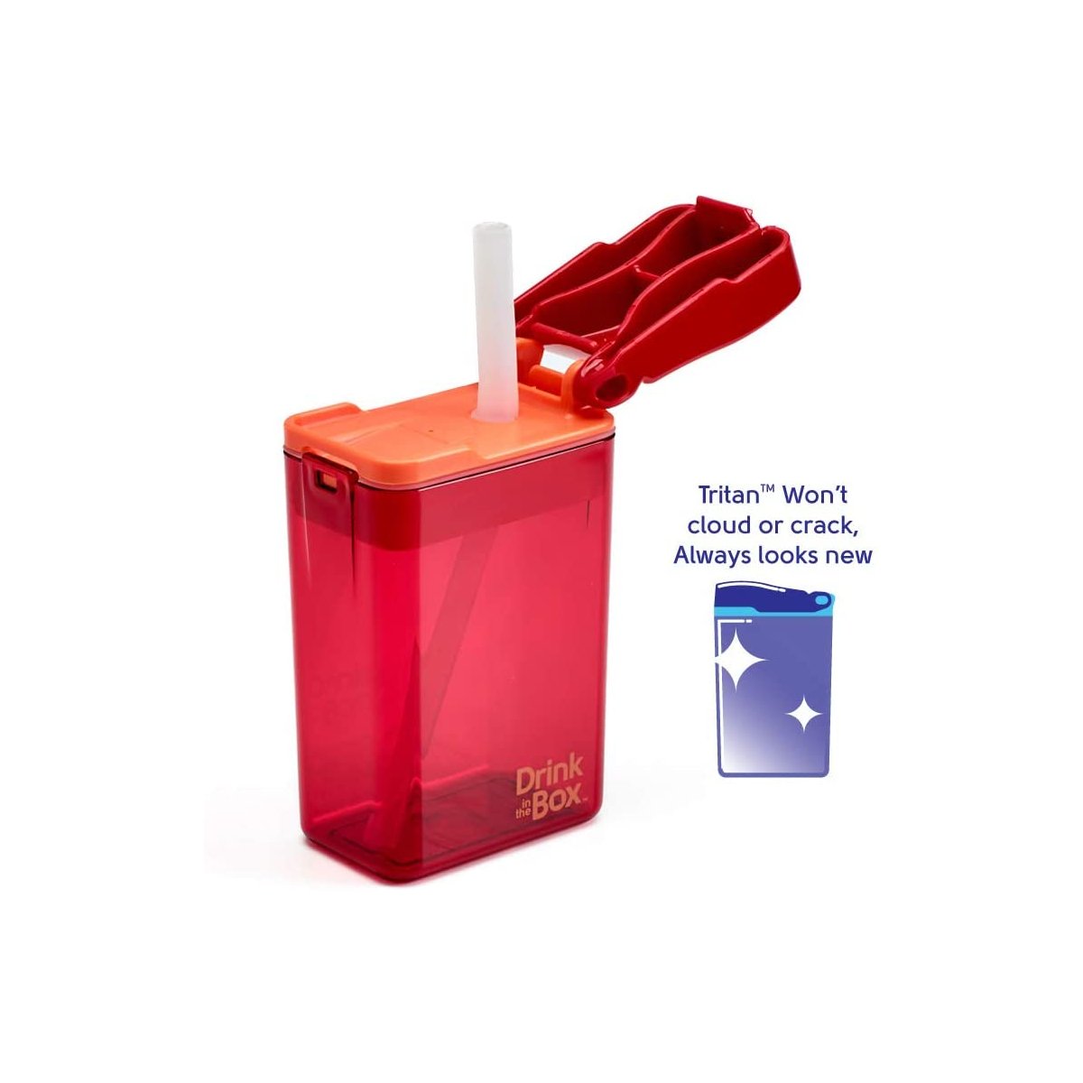 Drink In The Box 8oz - Red