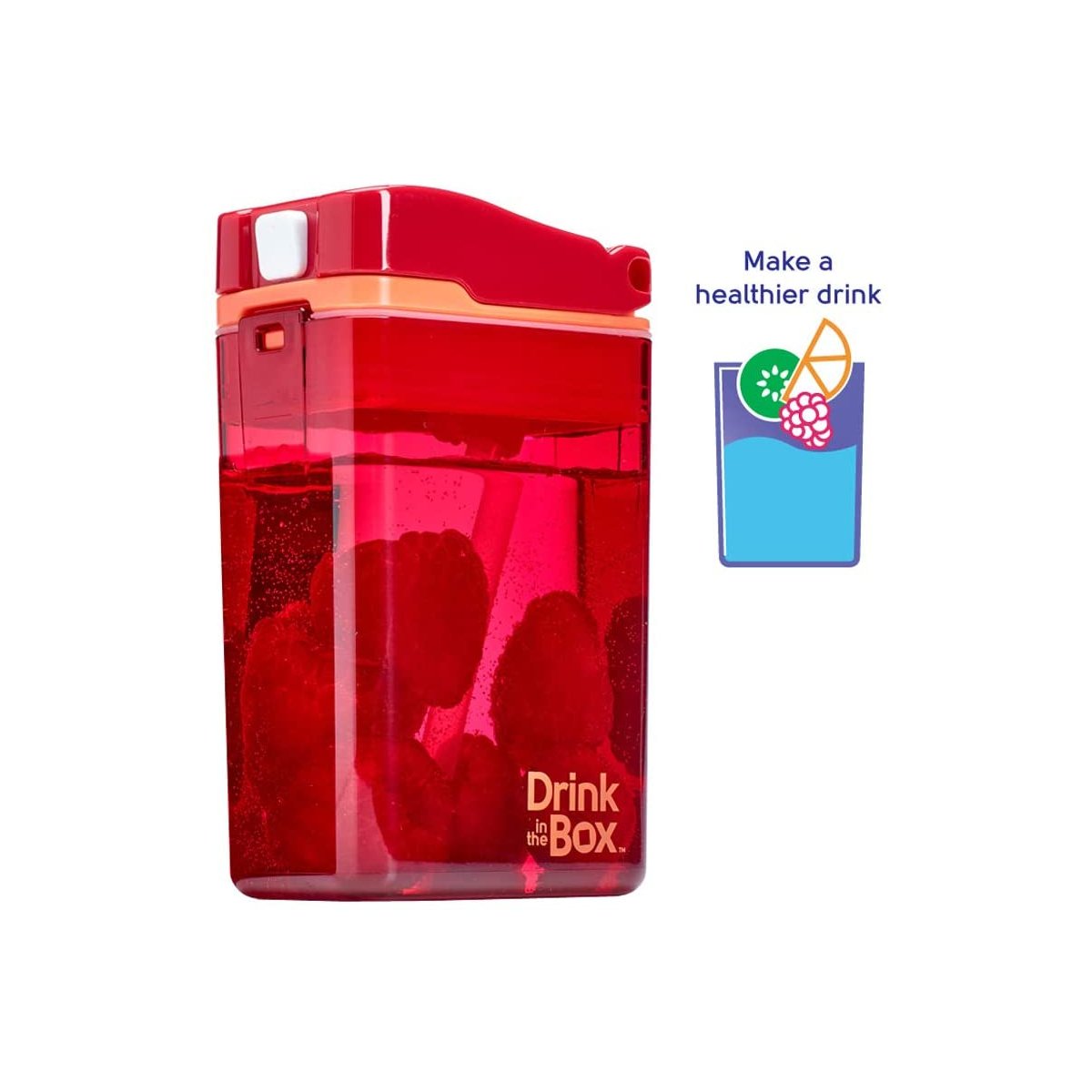 Drink In The Box 8oz - Red