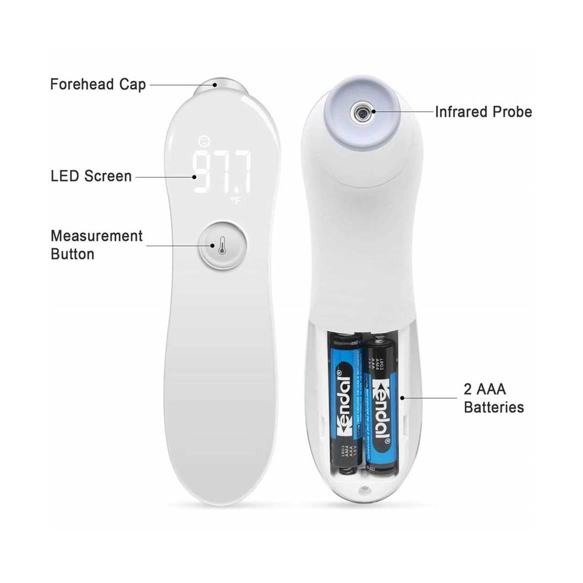 Infrared Forehead N Ear Thermometer