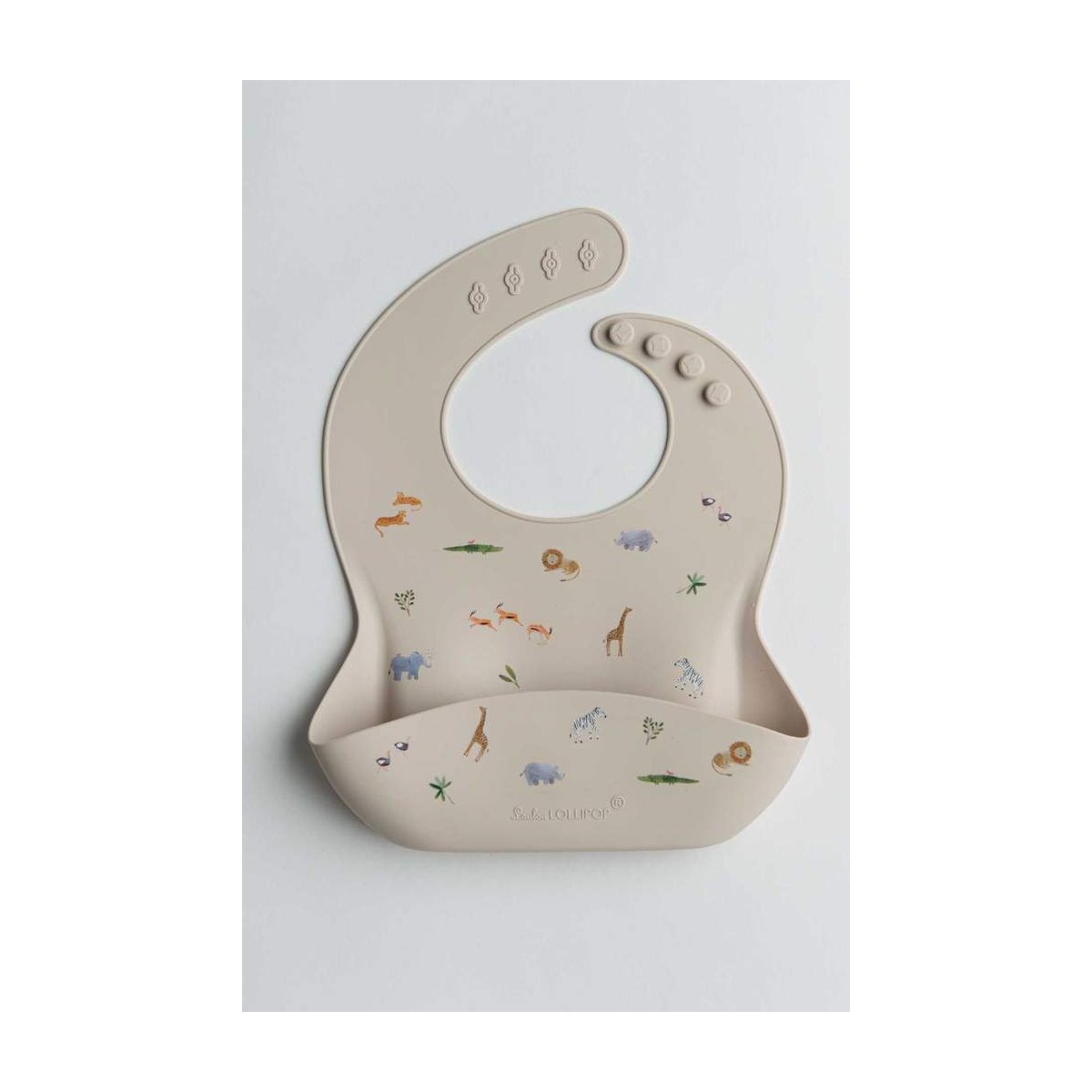 Silicone Bib - Safari
