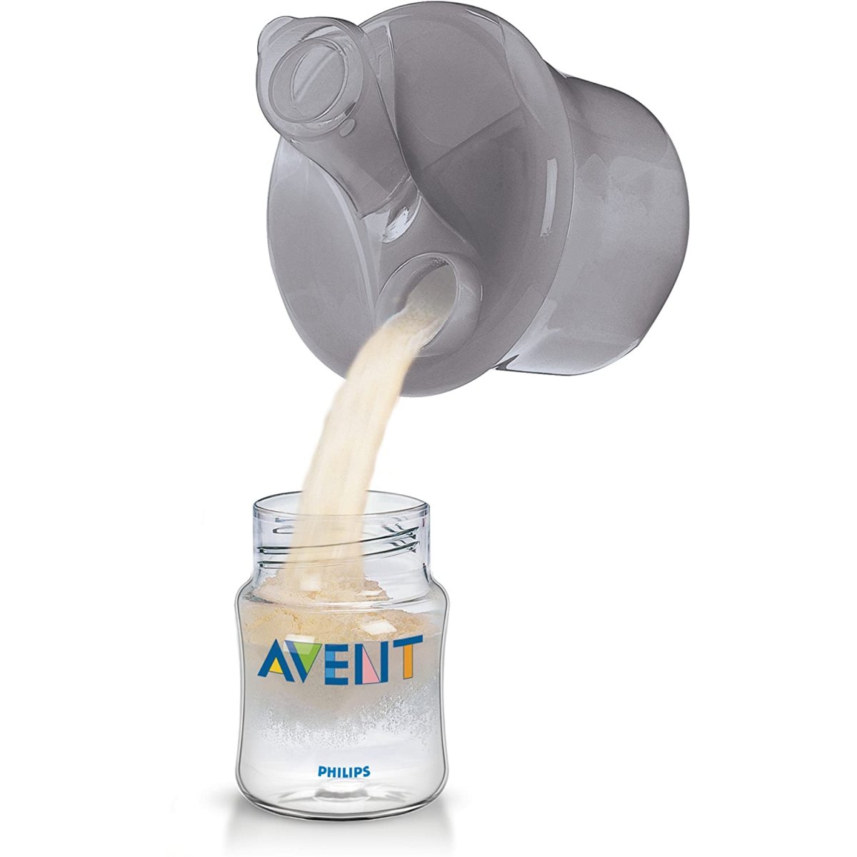 Formula Dispenser And Snack Cup - Grey