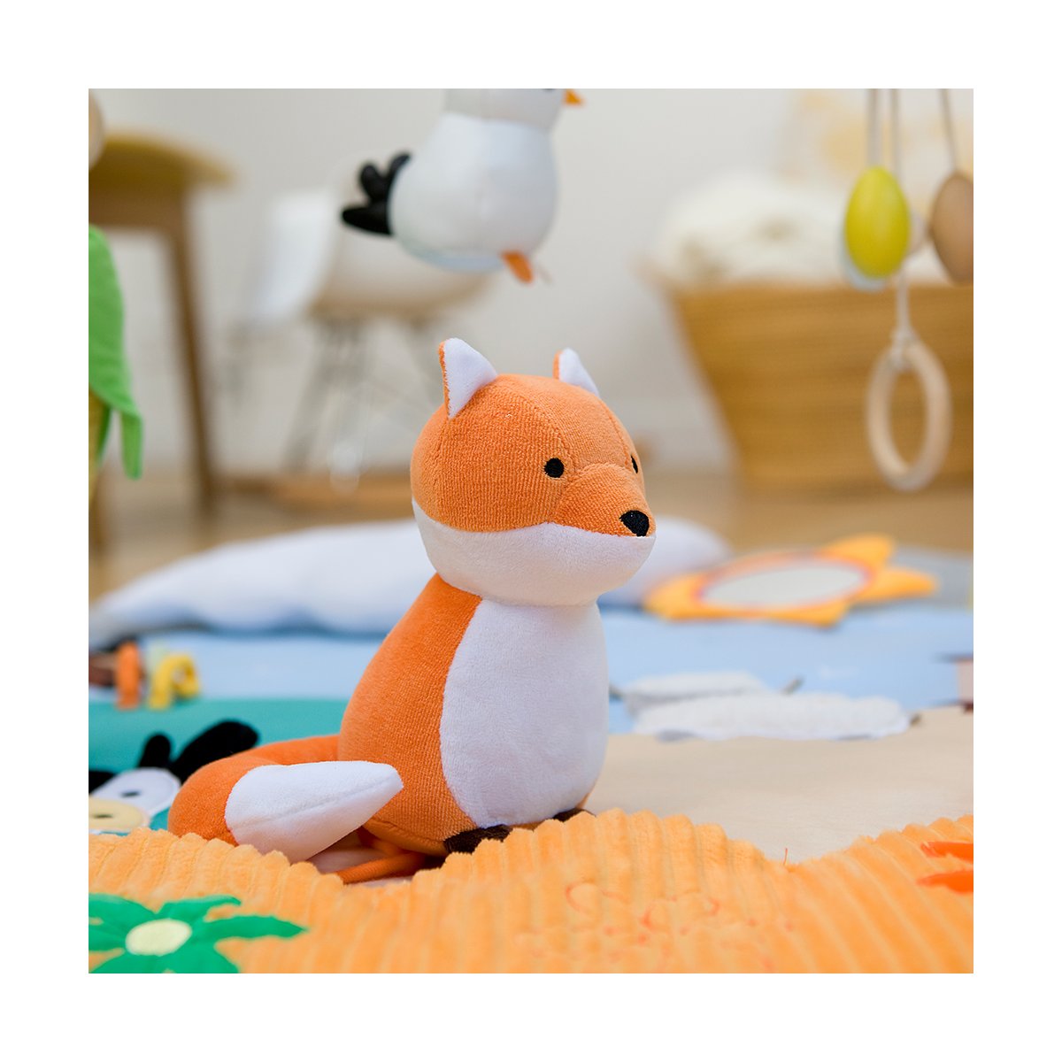 Wooden Activity Arch - Farm Friends