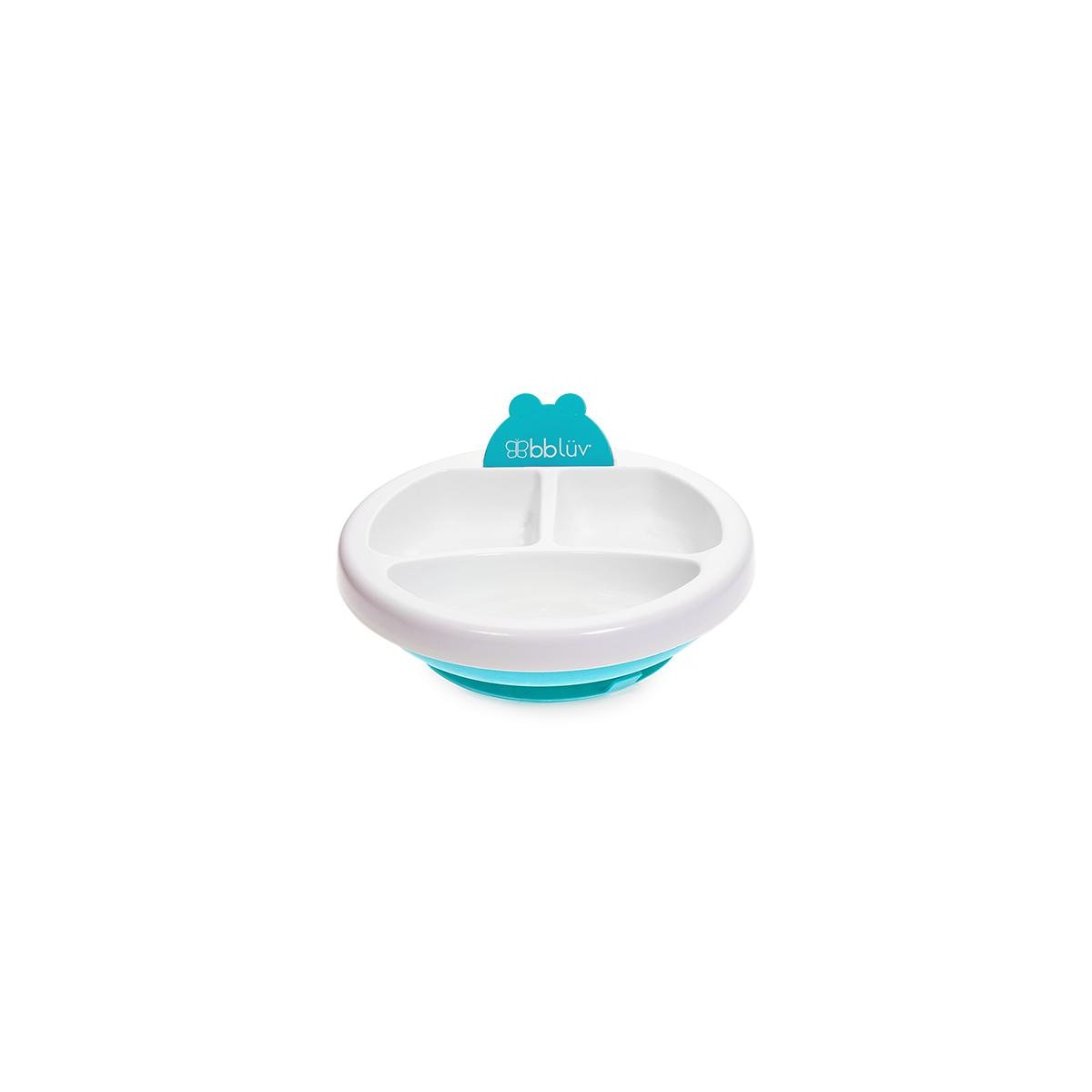 Plato Warm Feeding Plate - Aqua