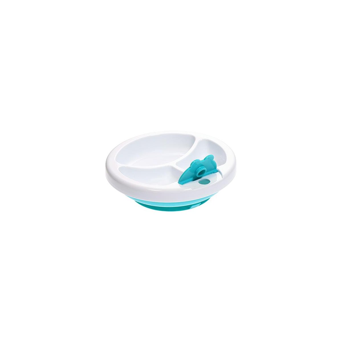 Plato Warm Feeding Plate - Aqua