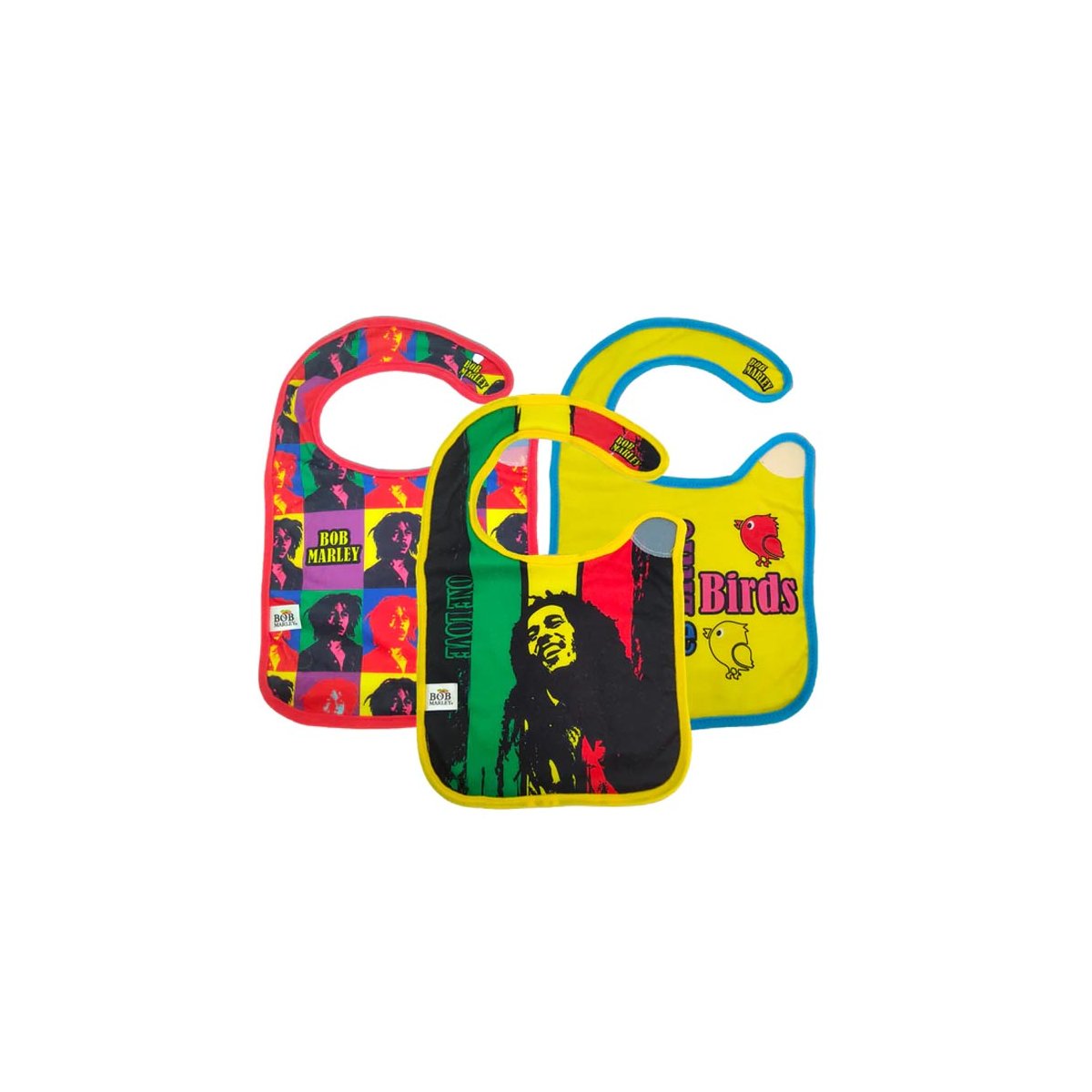2 Pack Bibs - Bob Marley