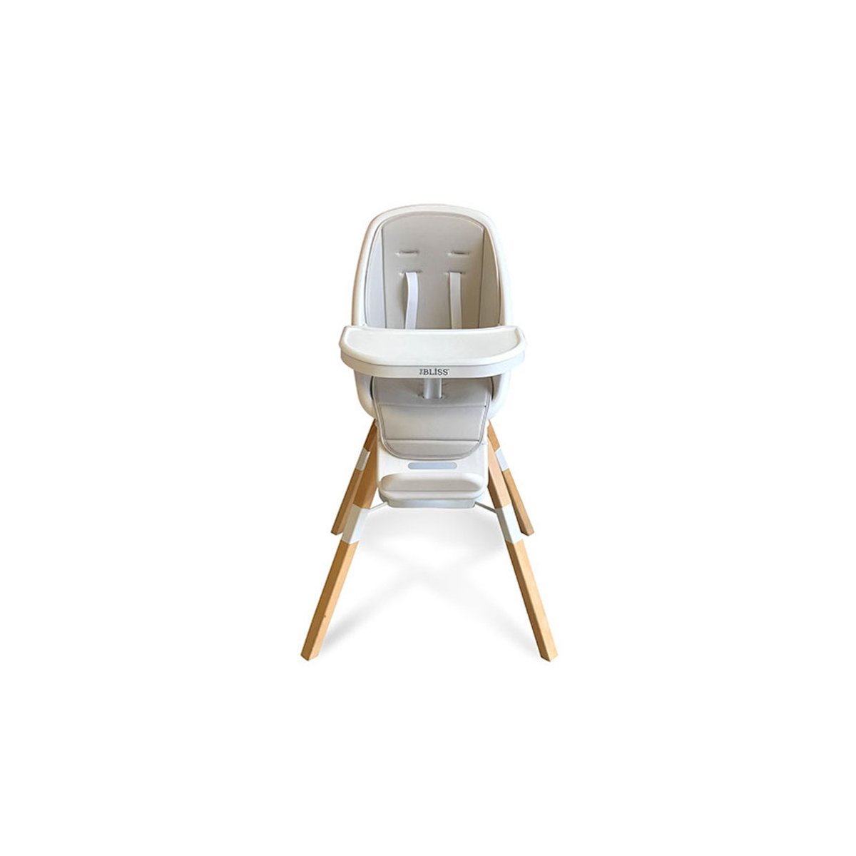 2-in-1 Turn-A-Tot High Chair - Grey Taupe