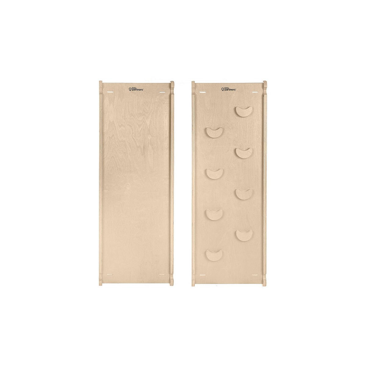 2-in-1 Climbing Ramp-Slide - Natural