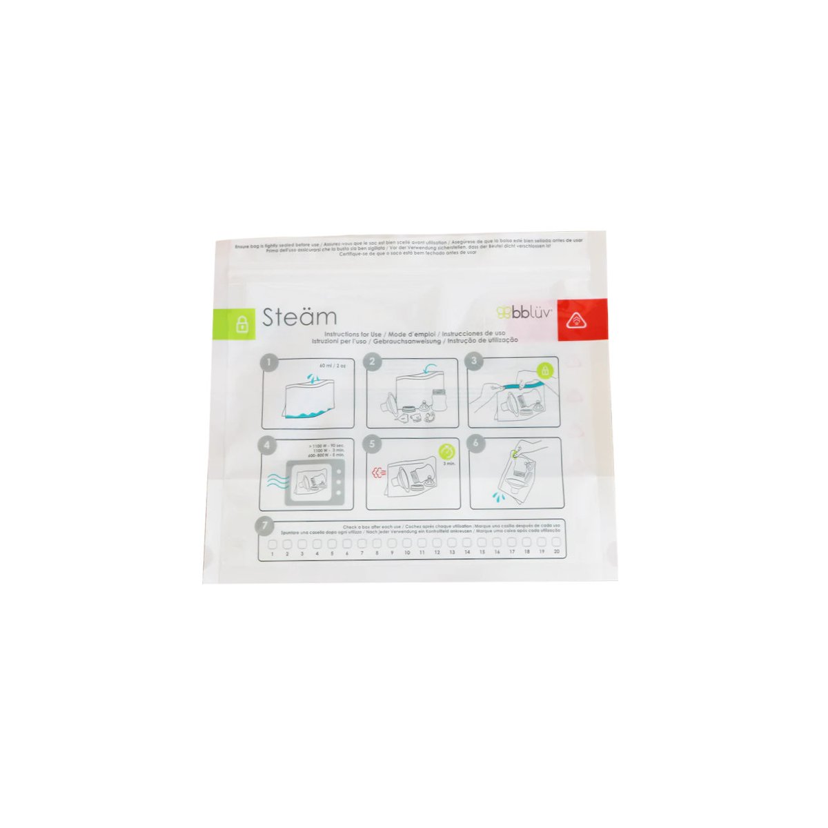 Steam - Microwave Quick-Steam Sterilizer Bags