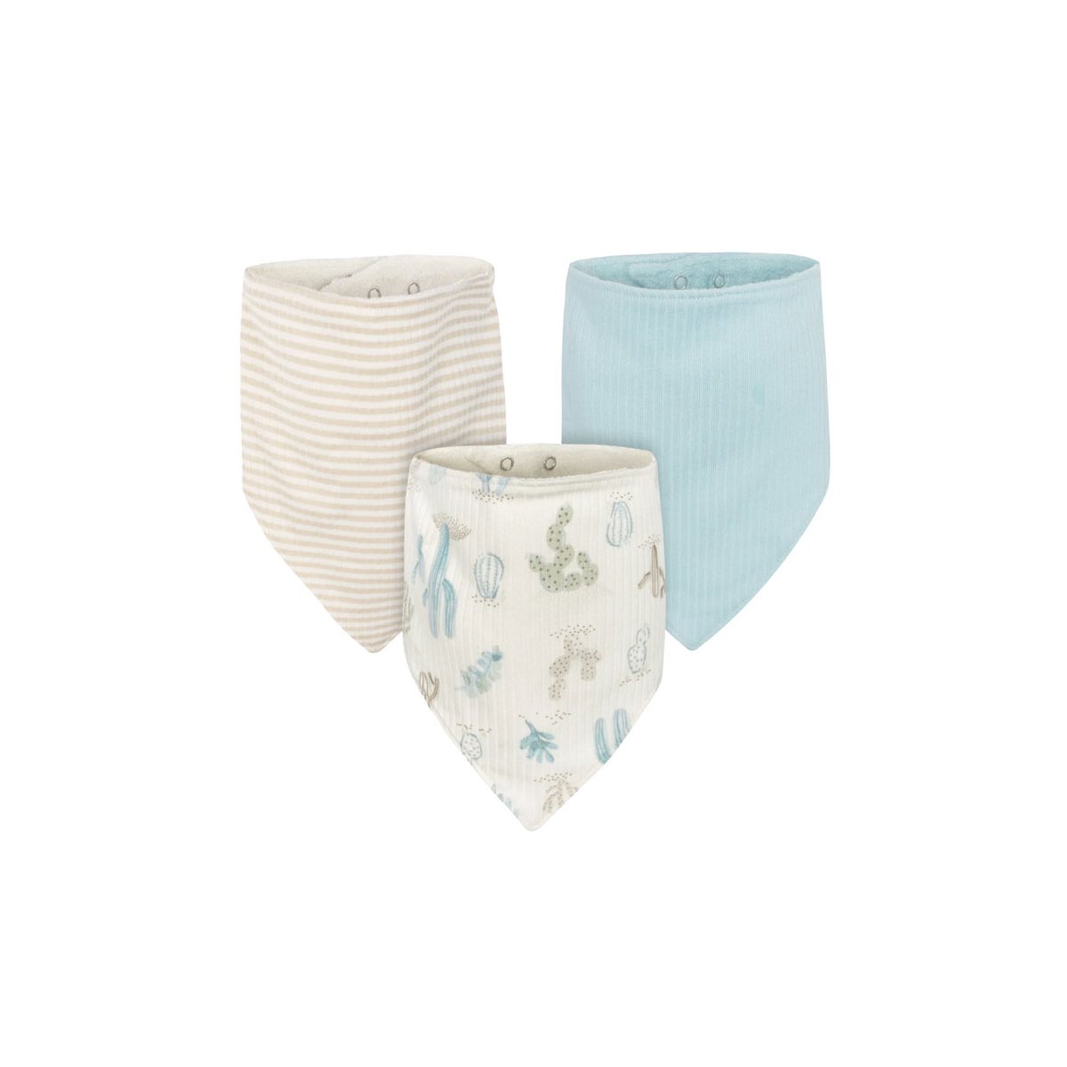 3 Pack Bibs - Desert Cactus