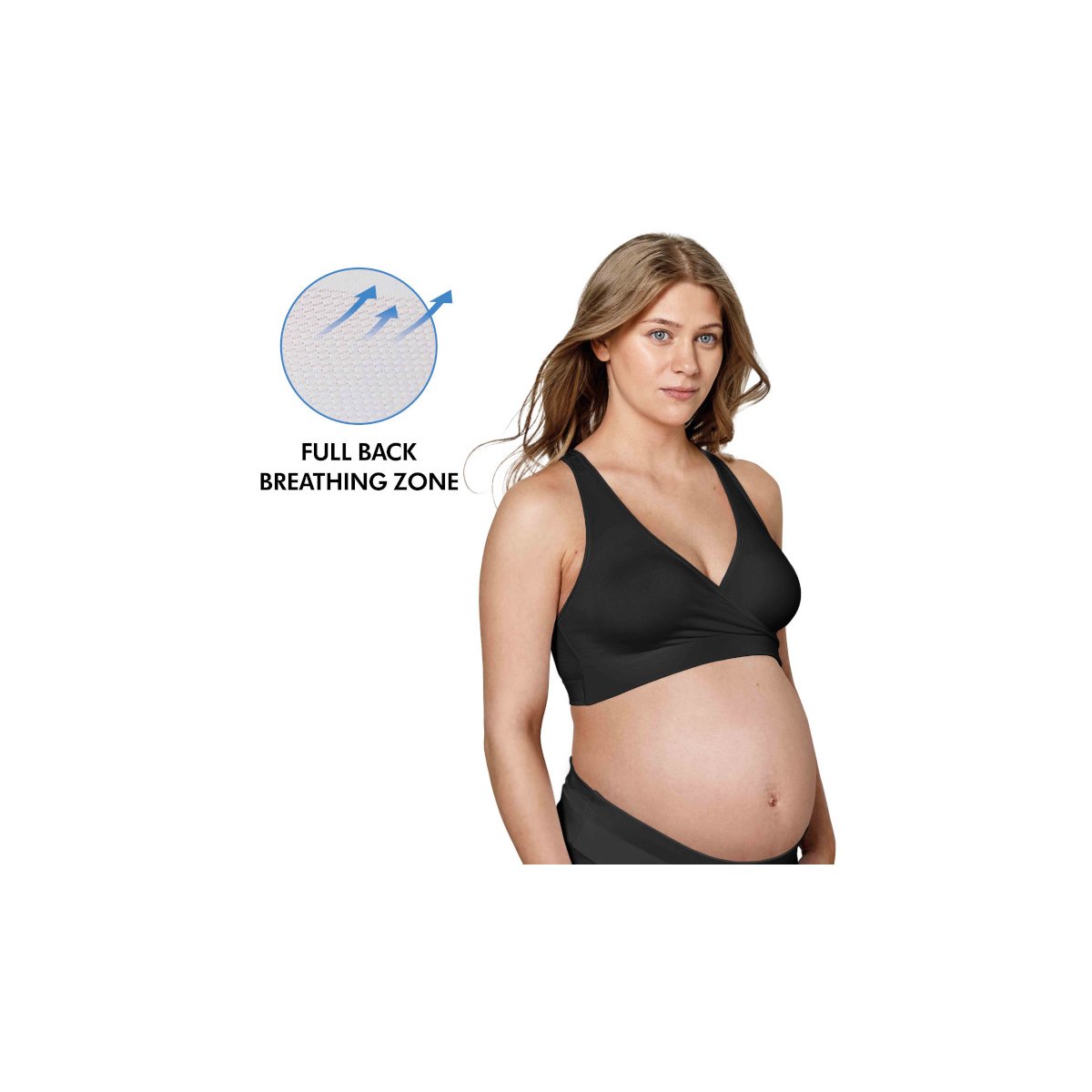 Keep Cool Sleep Bra - Black