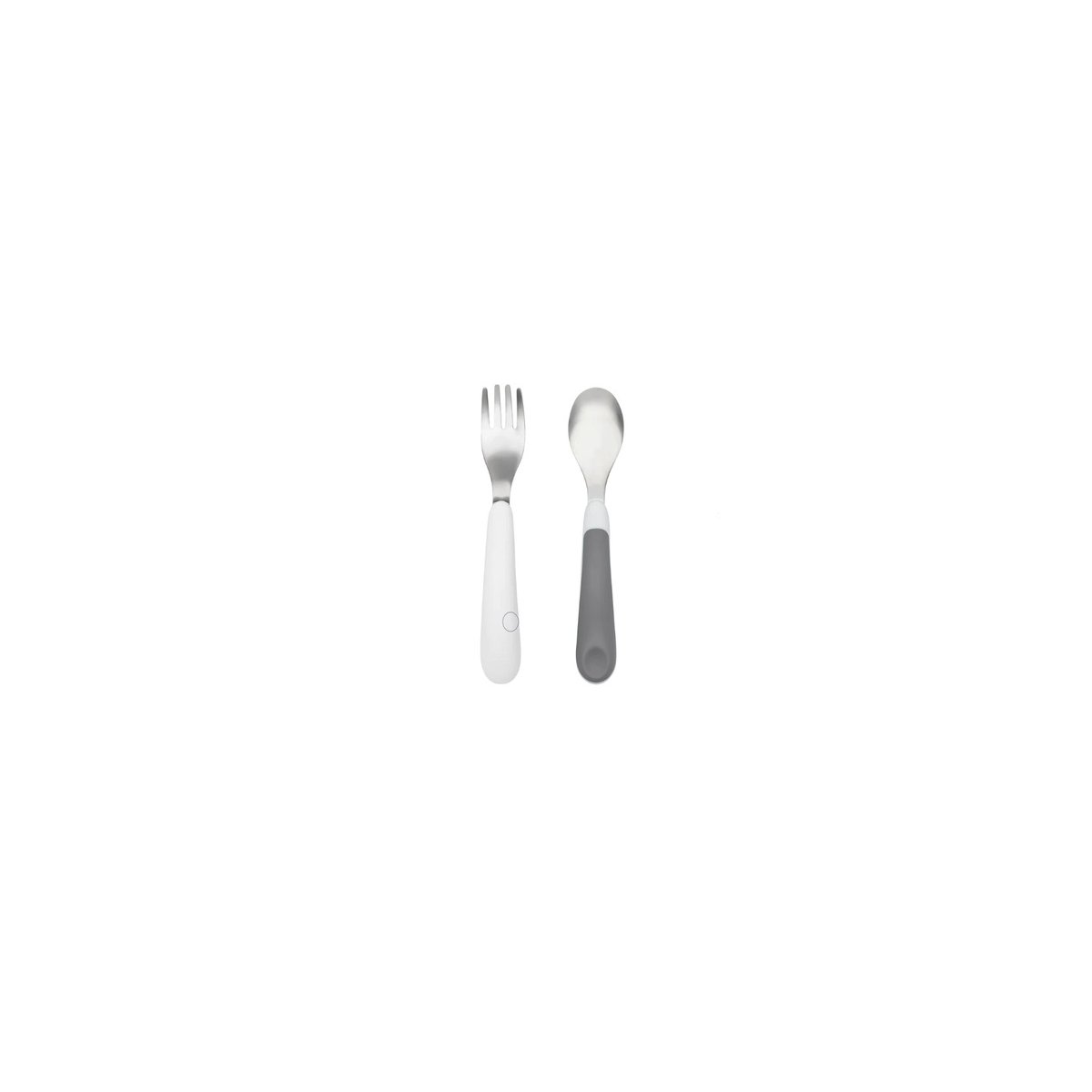 Fork & Spoon Set - Grey
