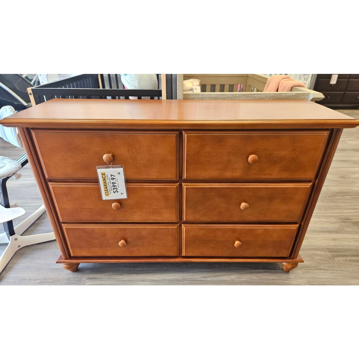 Coventry Double Dresser Classic Chestnut Floor Model