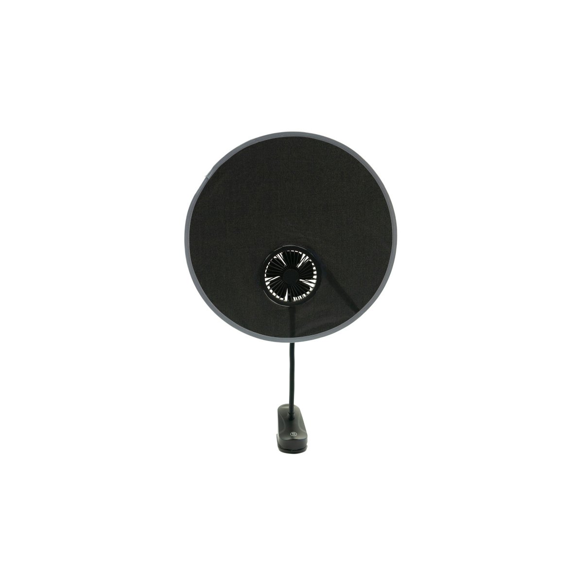 CoolShade Stroller Visor+Rechargeable Fan with Battery