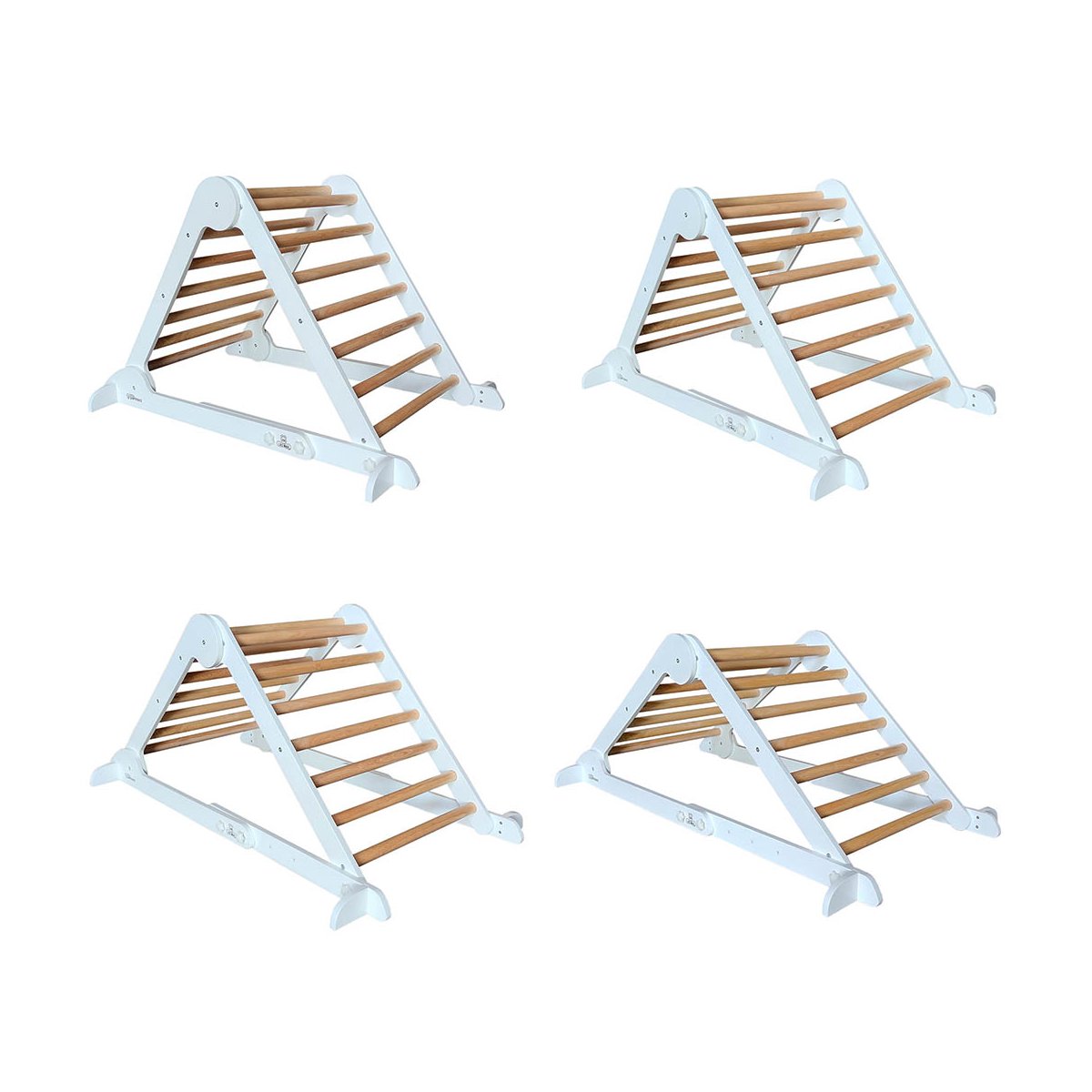 Learn 'N Climb Triangle - Soft White with Natural