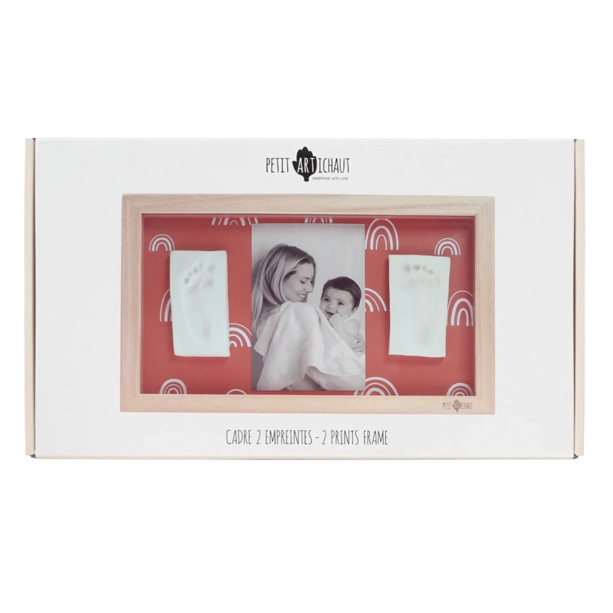 2 Prints Frame - Rainbow Terracotta