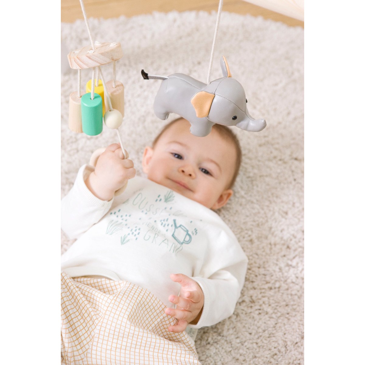 Wooden Activity Arch - Jungle Friends