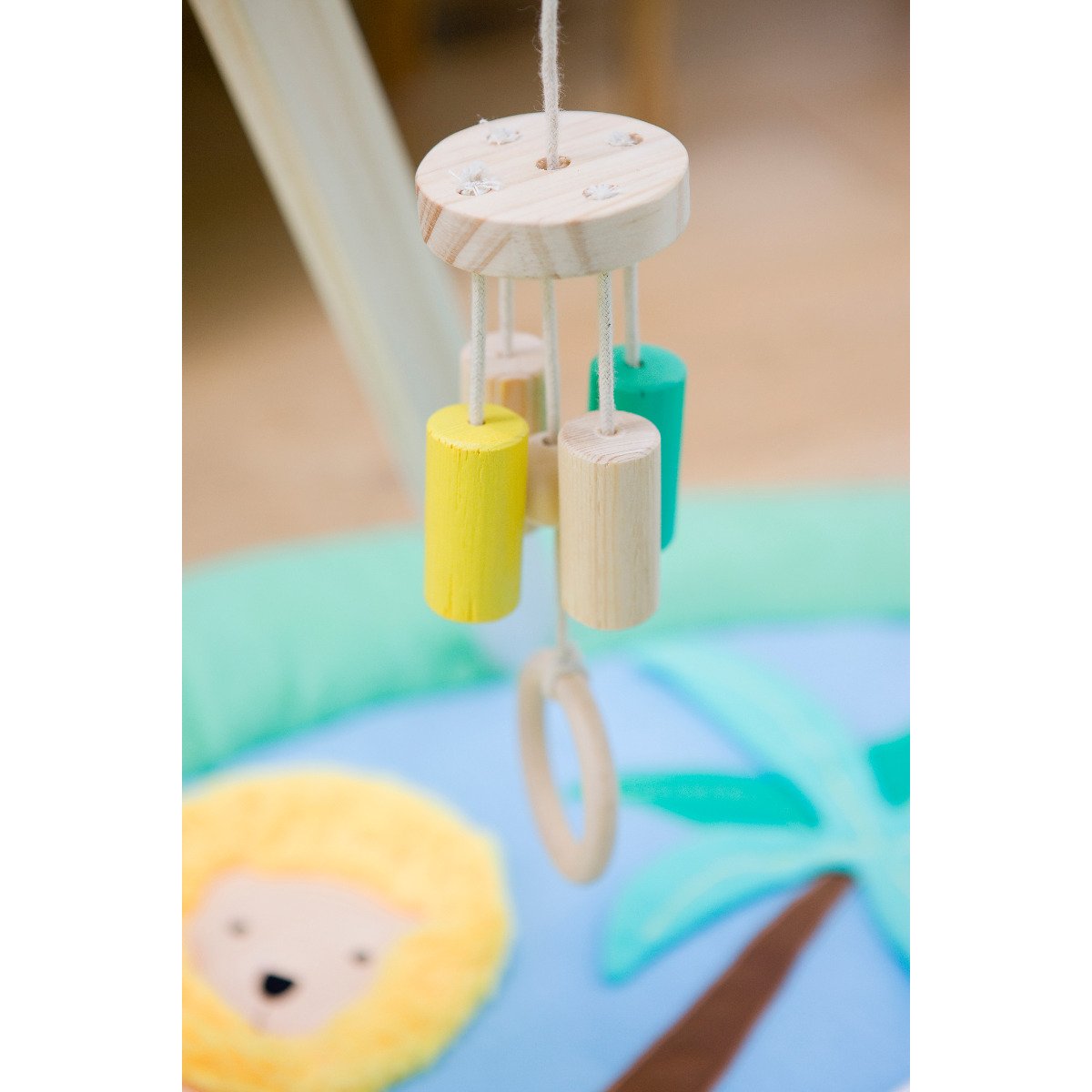 Wooden Activity Arch - Jungle Friends