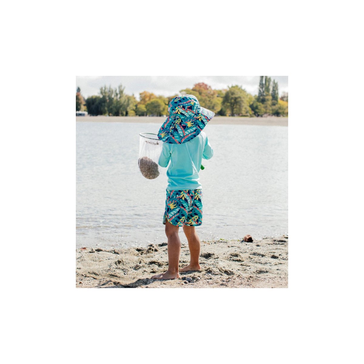 Long Sleeve UV Top - Lagoon