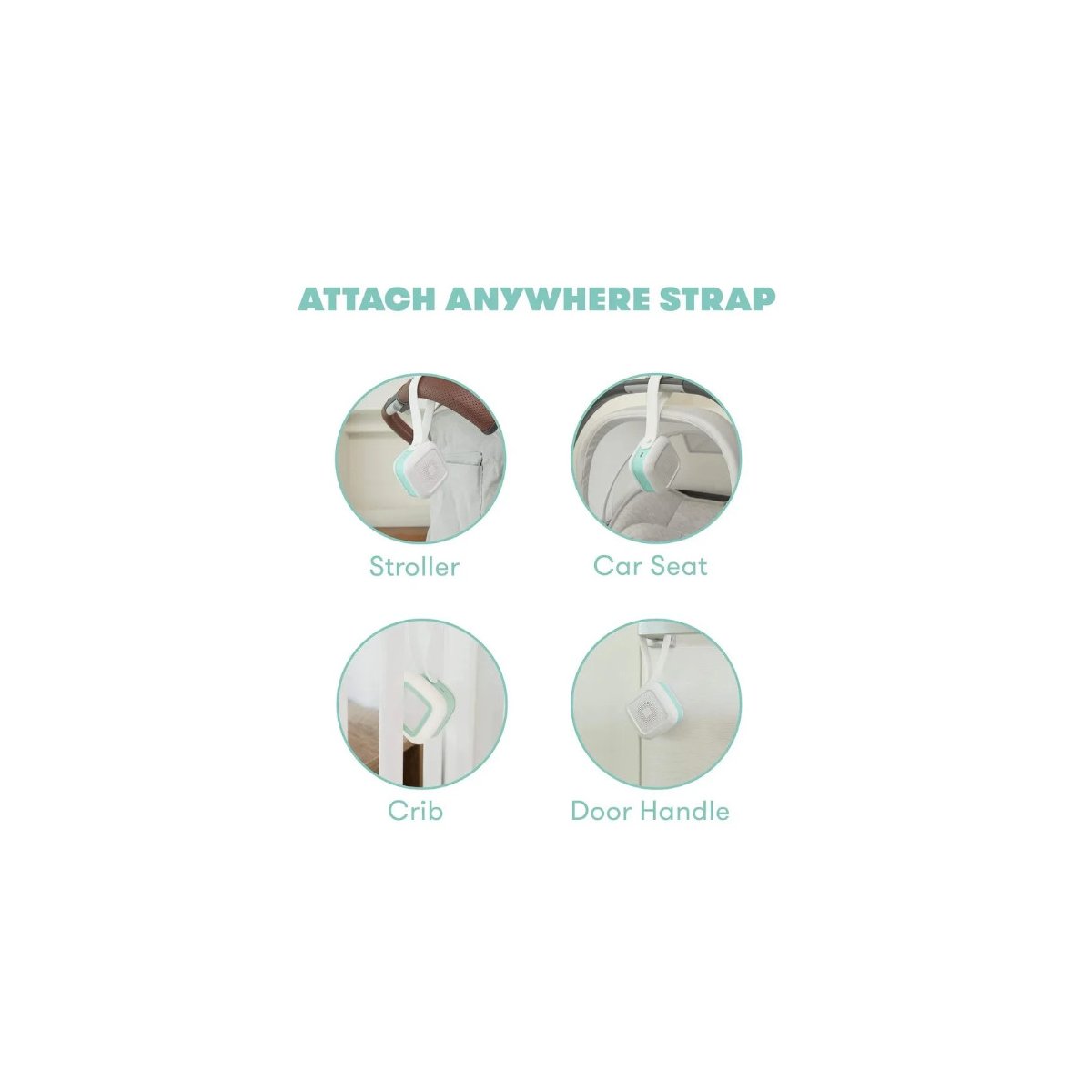 2-in-1 Portable Sound Machine & Nightlight