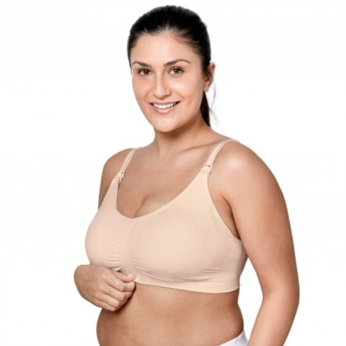 3 in 1 Nursing and Pumping Bra - Chai