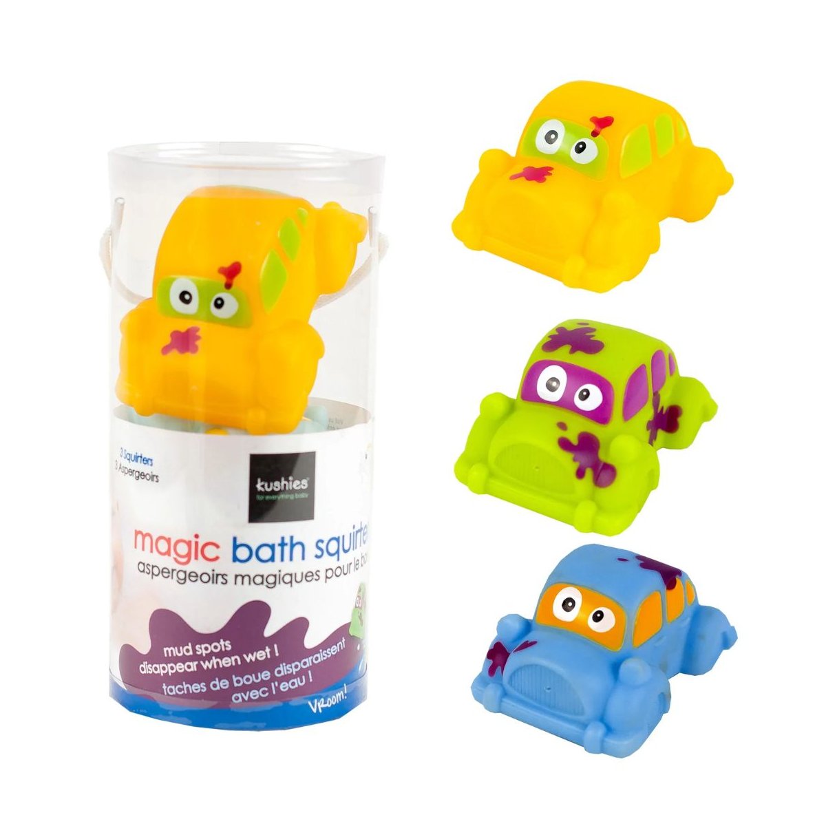 3 Squirters/Floaters - Vroom Muddy Car