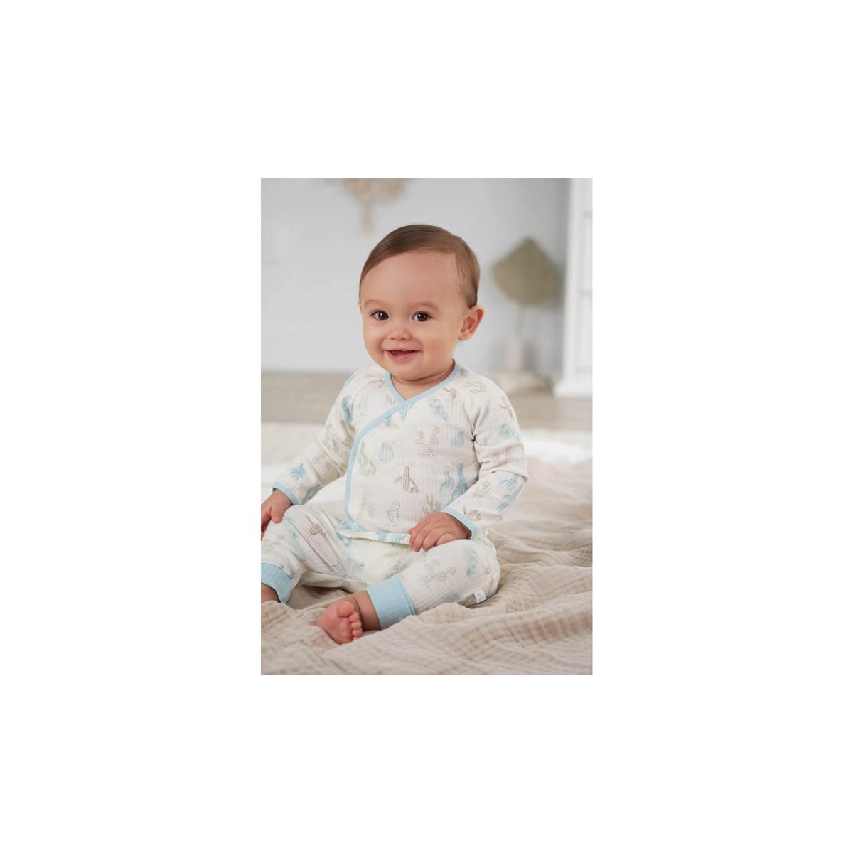 2 Piece Pant + Shirt - Desert Cactus