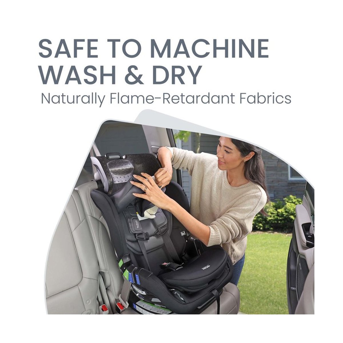 Poplar Convertible Car Seat - Stone Onyx