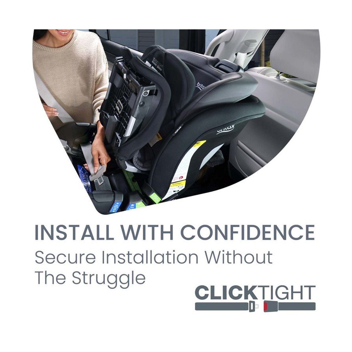 Poplar Convertible Car Seat - Stone Onyx