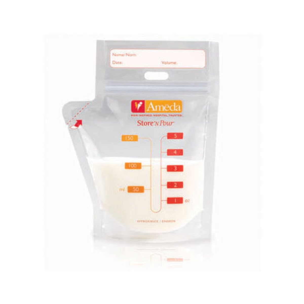 StoreN Pourmilk Storage Bags 40 Ct