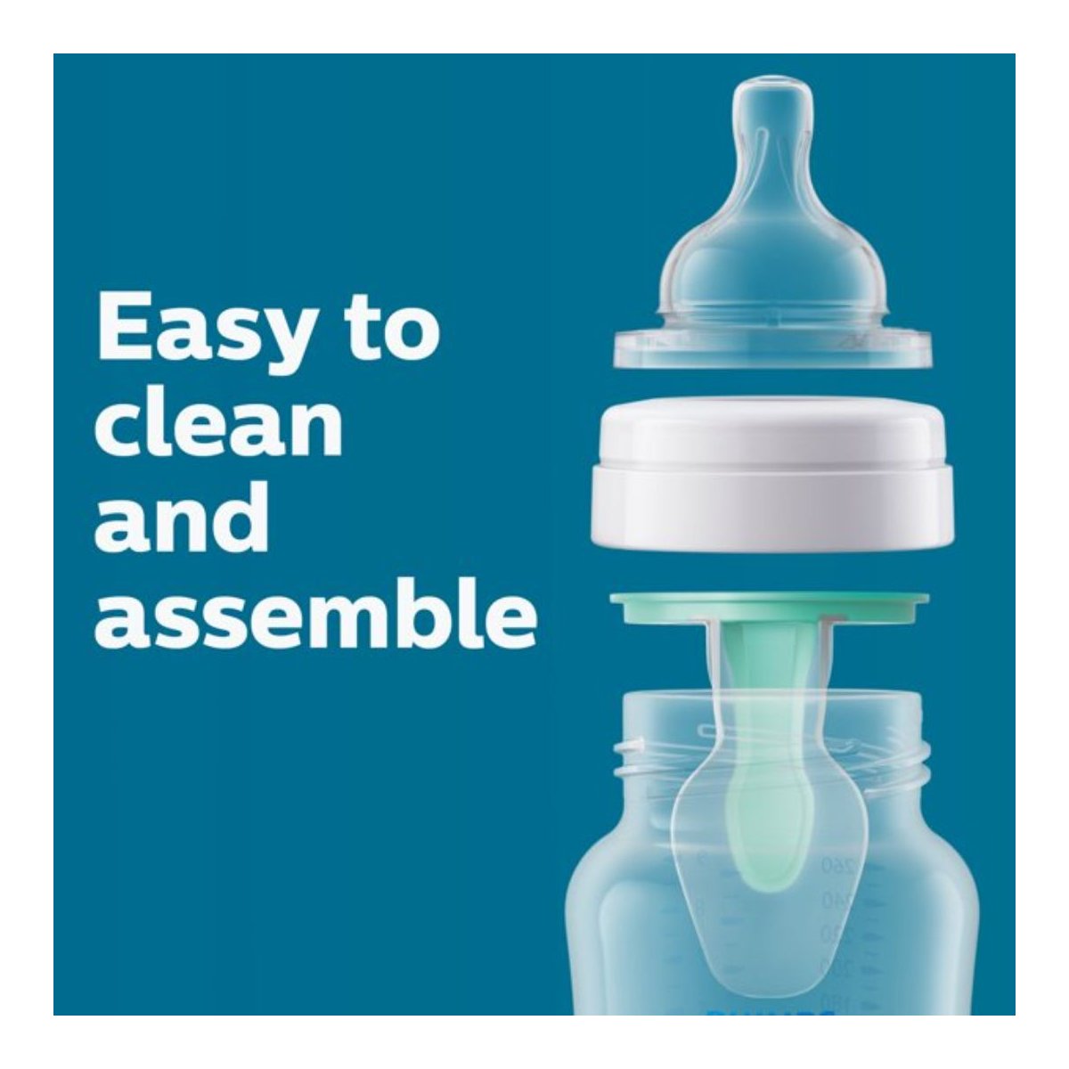 Anti-Colic Baby Bottle with AirFree Vent All-in-One New Born Gift Set