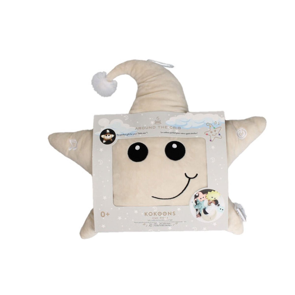 Kokoons Plush with LED & Sound - Rose Star