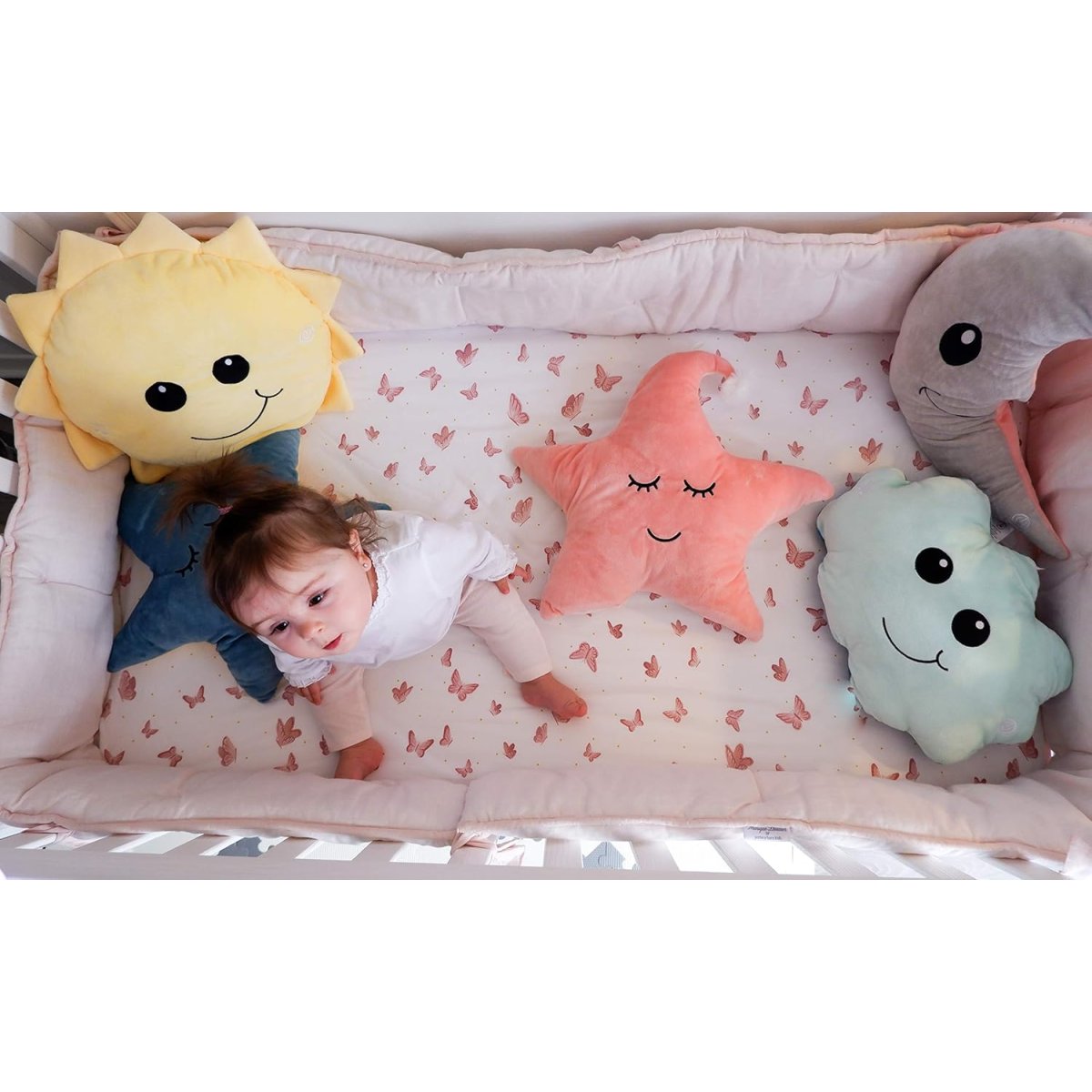 Kokoons Plush with LED & Sound - Ivory Moon