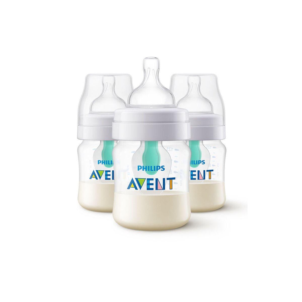 Anti-Colic Bottle with AirFree Vent 4oz 3 Pack