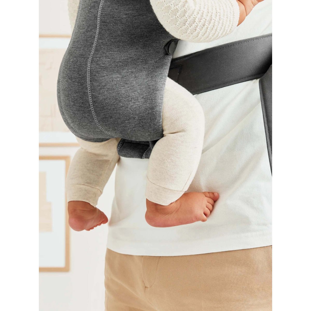 Baby Carrier Mini - 3D Jersey, Dark Grey