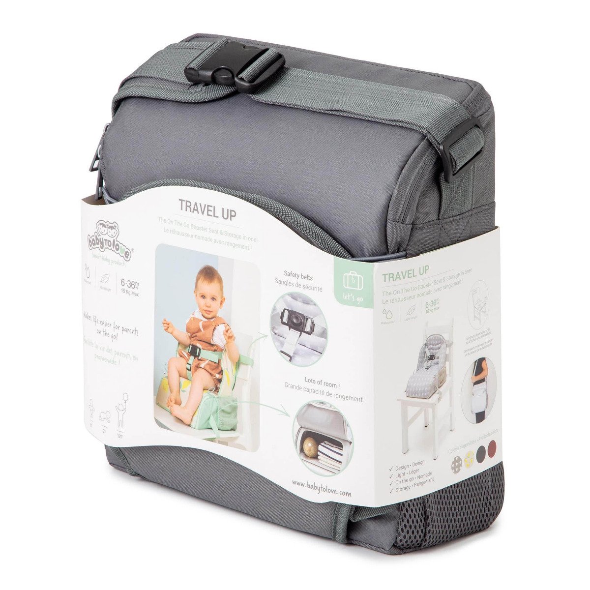 Travel Up Booster Seat - Anthracite