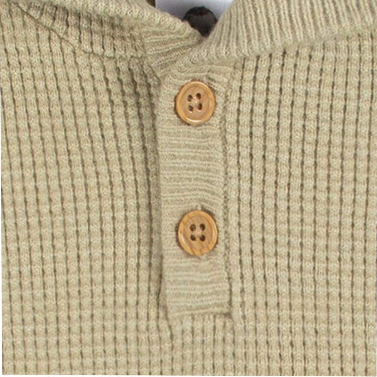 Baby Neutral 2-Piece Sweater Knit Set - TAN 3 - 6 months