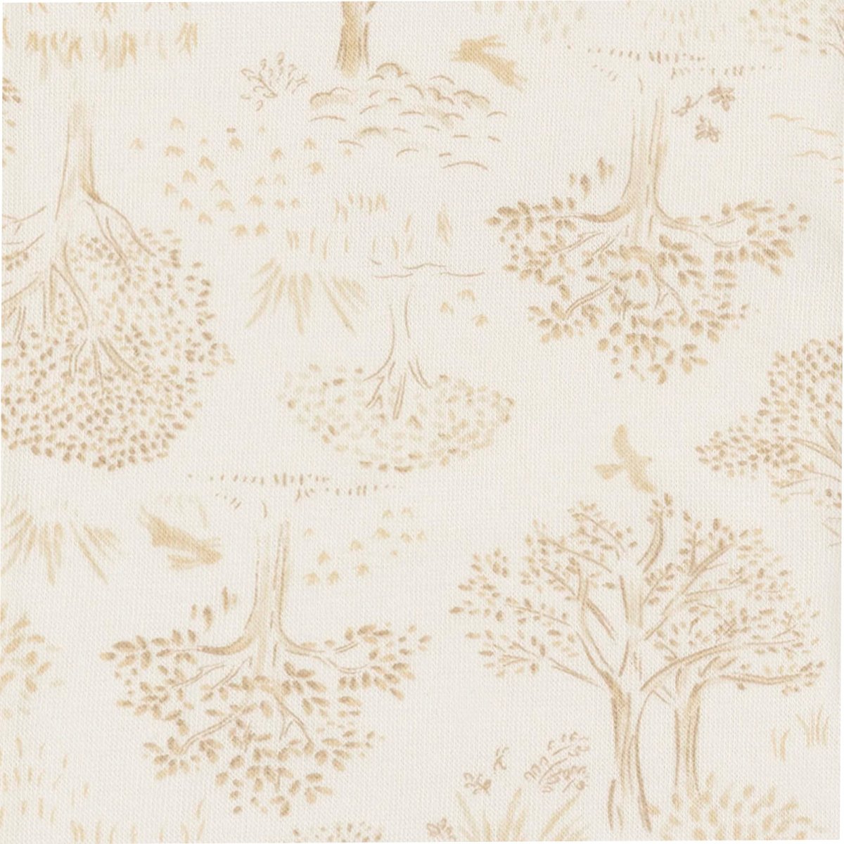 Baby Neutral 3-Pack Burplcoths - Tan