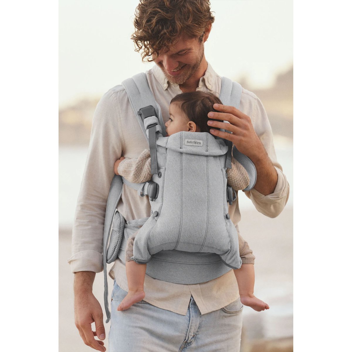 Baby Carrier Harmony Woven Melange Light Gray